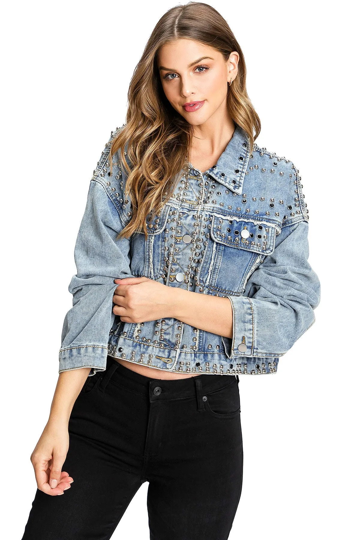 Bandit Studded Denim Jacket