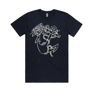 Birds Of Tokyo / Anchor Navy Men's T-Shirt