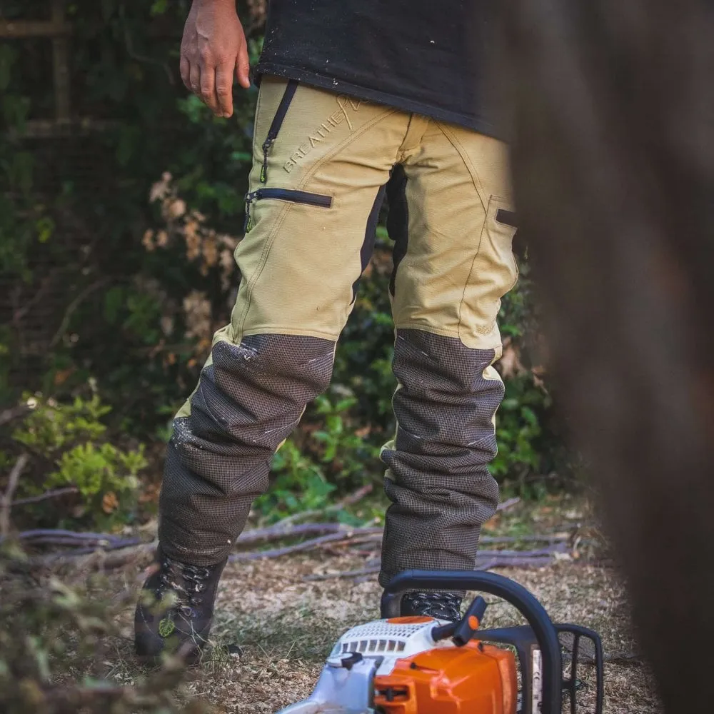 Breatheflex Pro Chainsaw Trousers Beige Type C