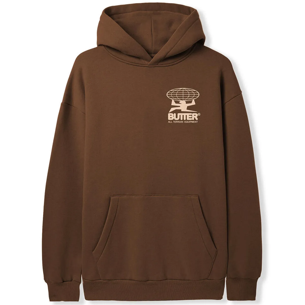 Butter Goods - All Terrain Hoodie Chocolate