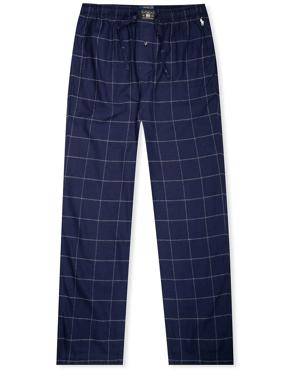 Cotton Flannel Pyjama Trouser Cruise Navy