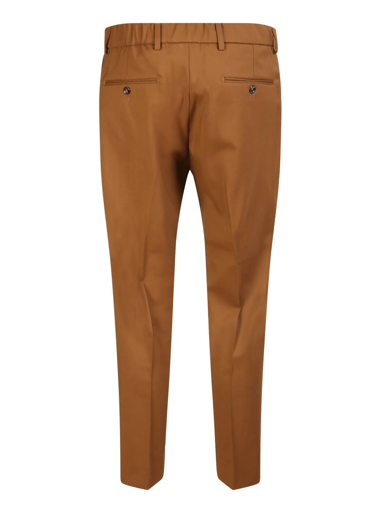 Dark beige wool trousers