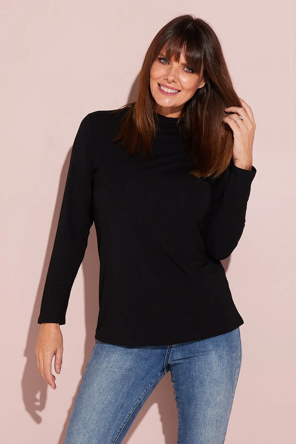 Deb Bamboo Skivvy - Black