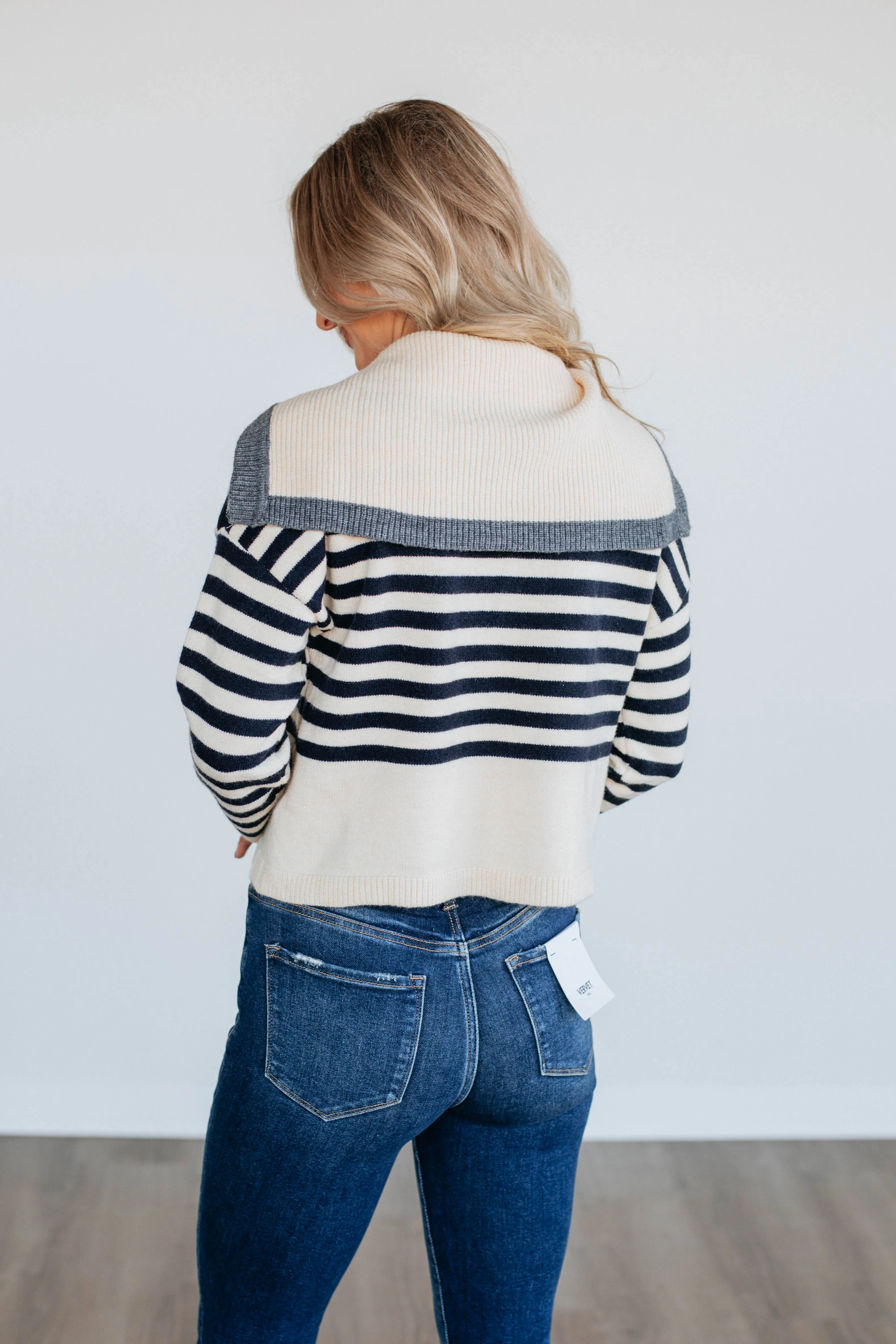 Denali Striped Cardigan