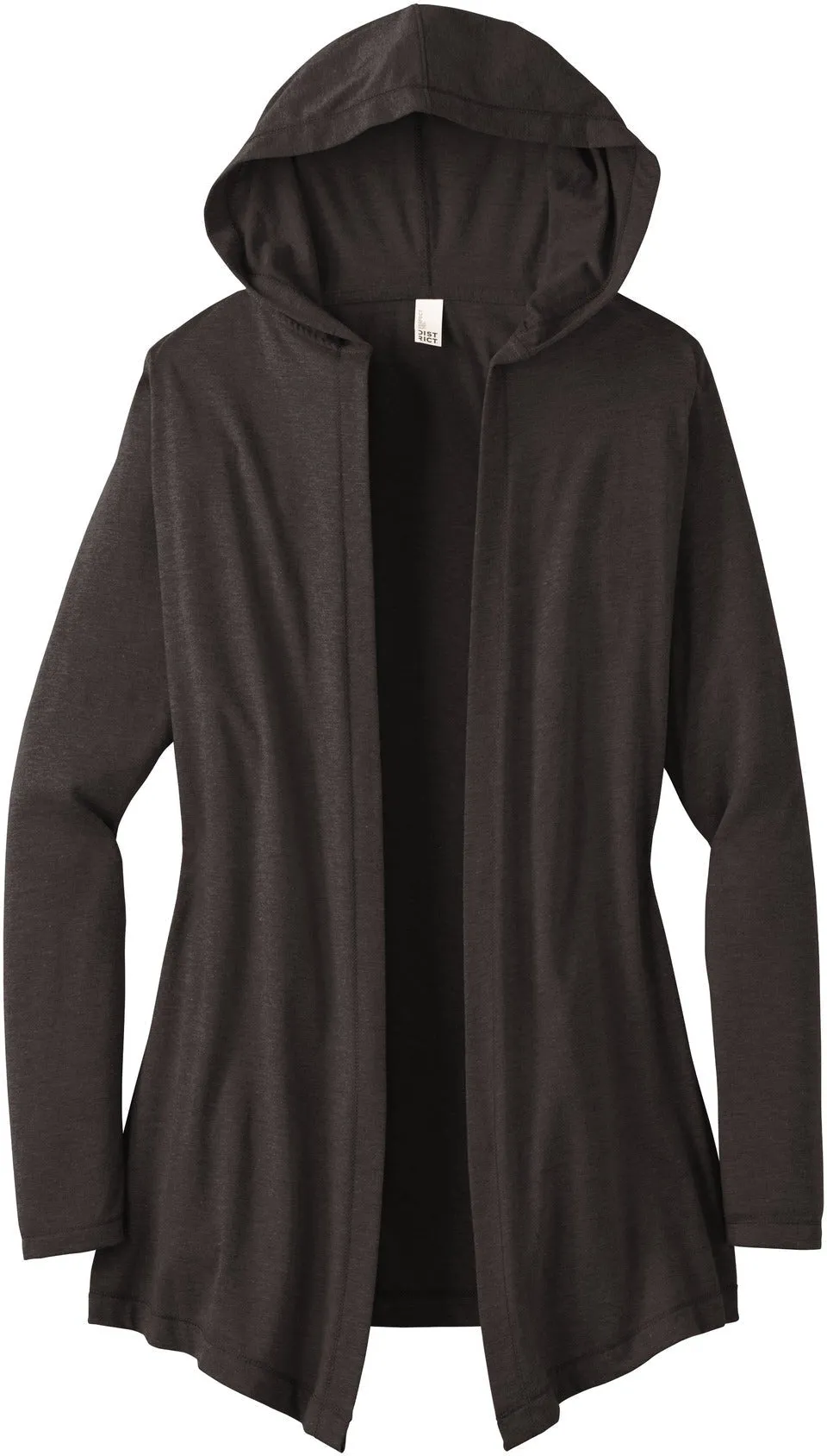 District Ladies Perfect Tri Hooded Cardigan