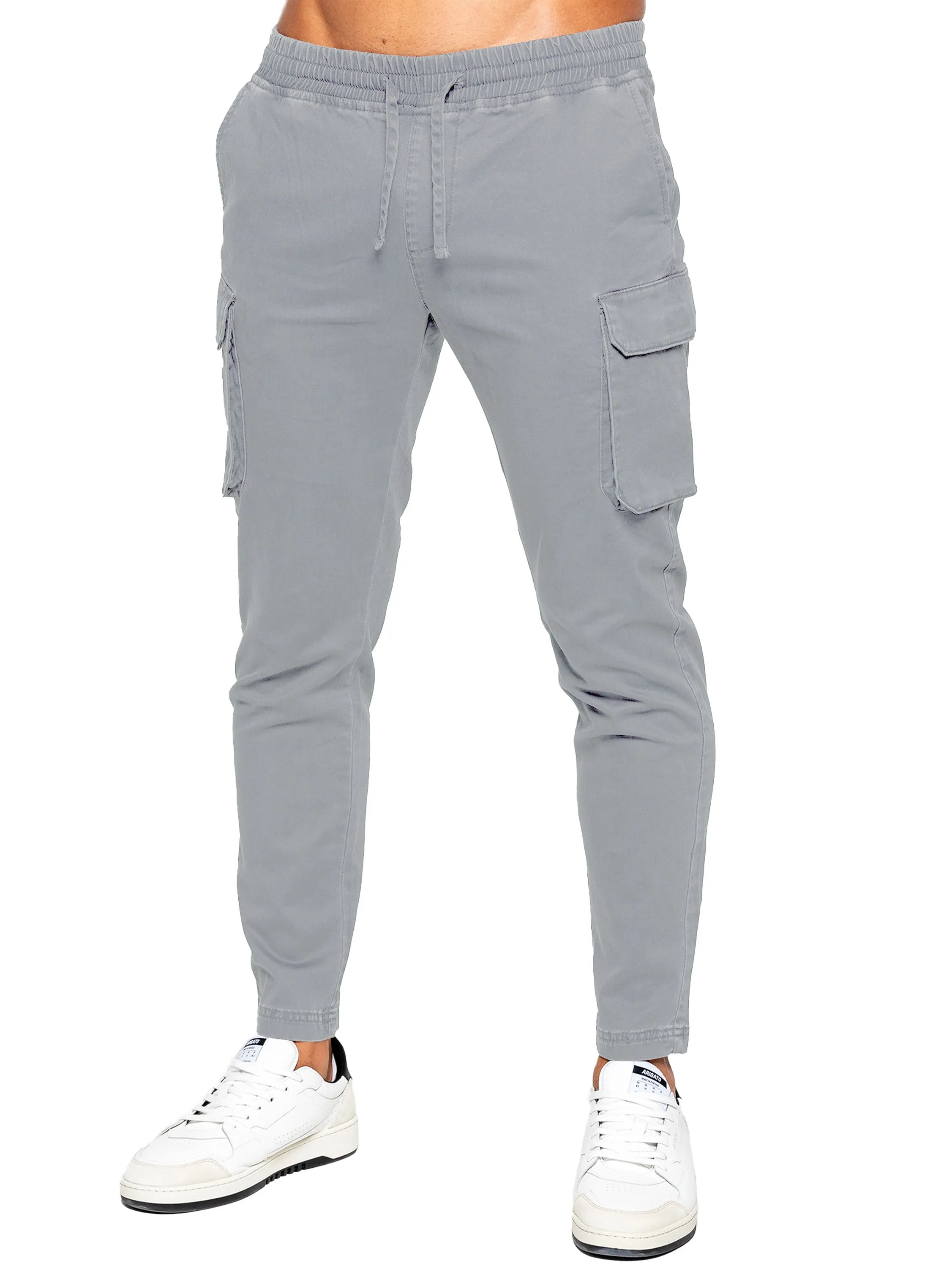 Enzo | Mens Cargo Trousers