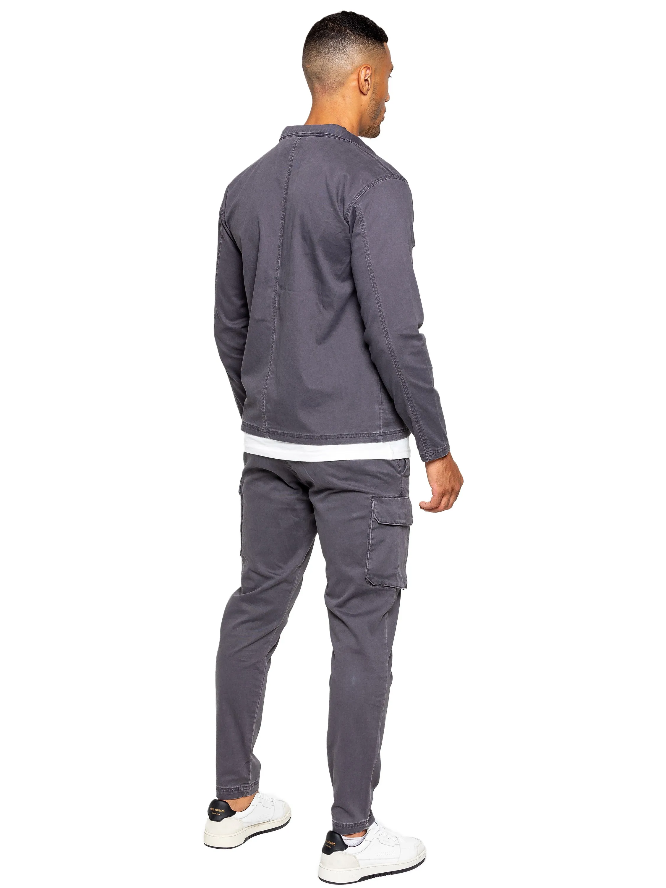 Enzo | Mens Cargo Trousers