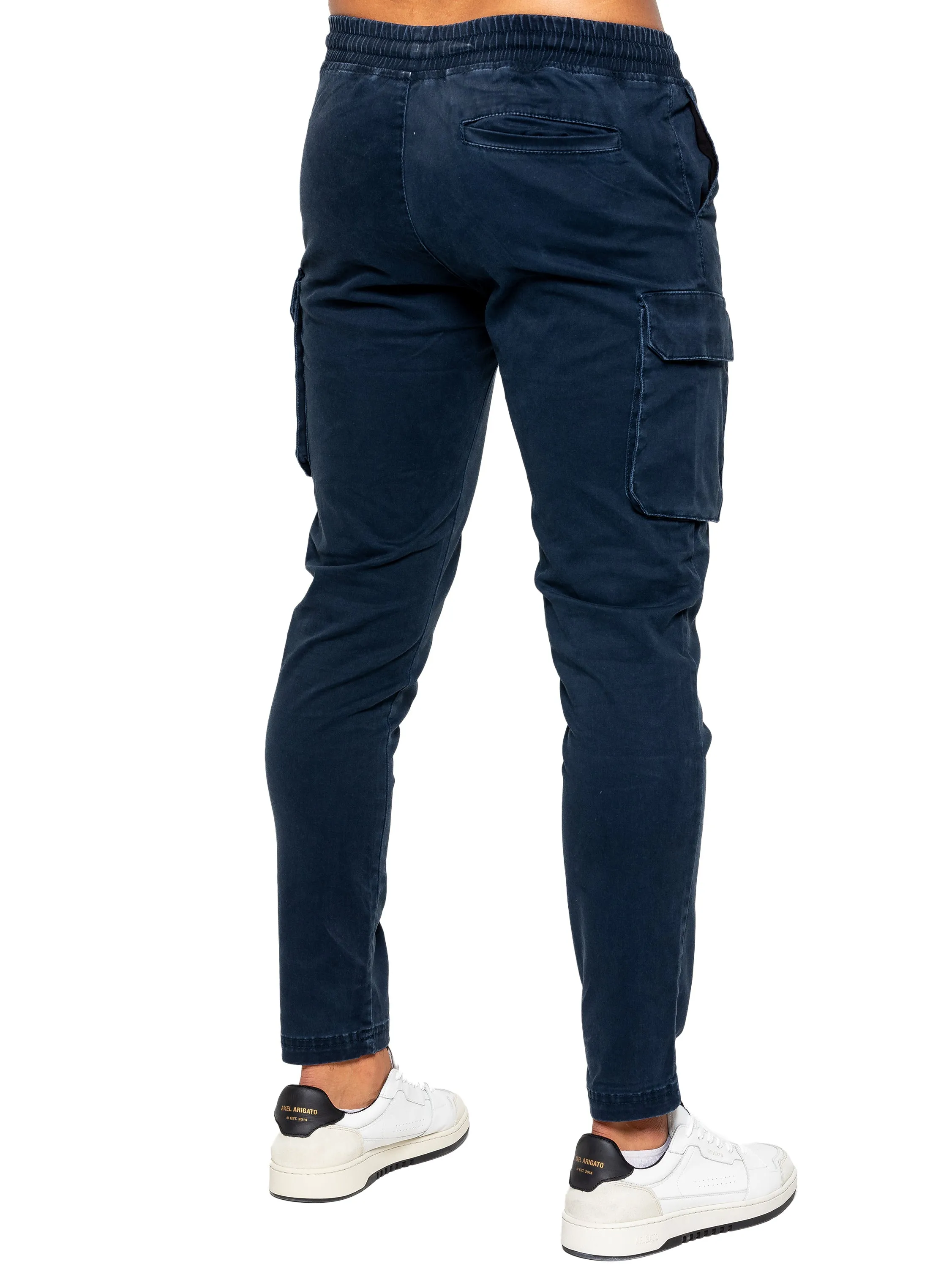 Enzo | Mens Cargo Trousers