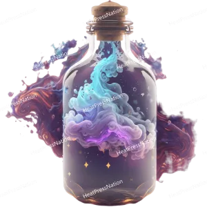 Fantasy Potion Bottle Design