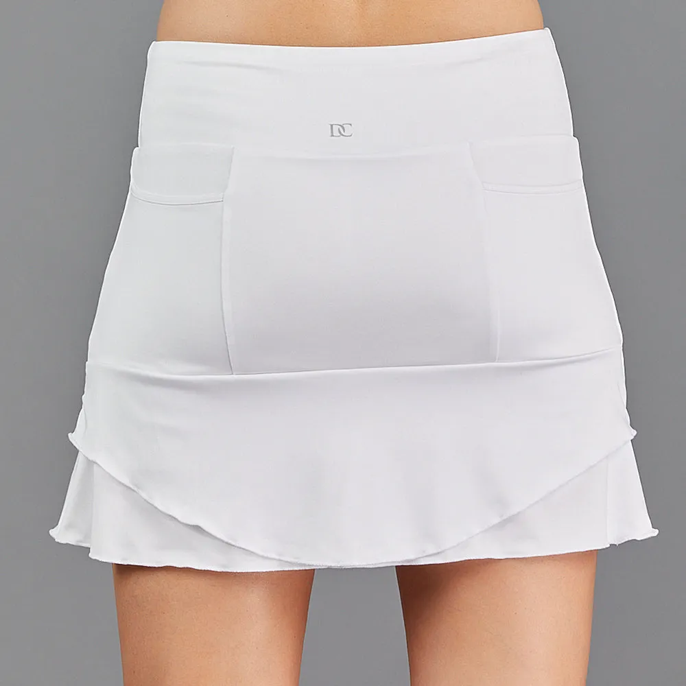 Jade Straight Skort (white)