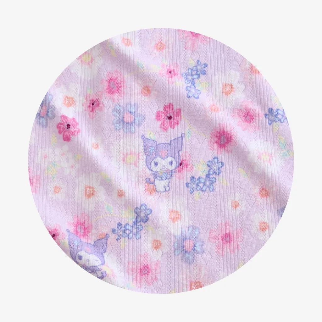 Kuromi® & My Melody® Garden Women's Pointelle Cardigan