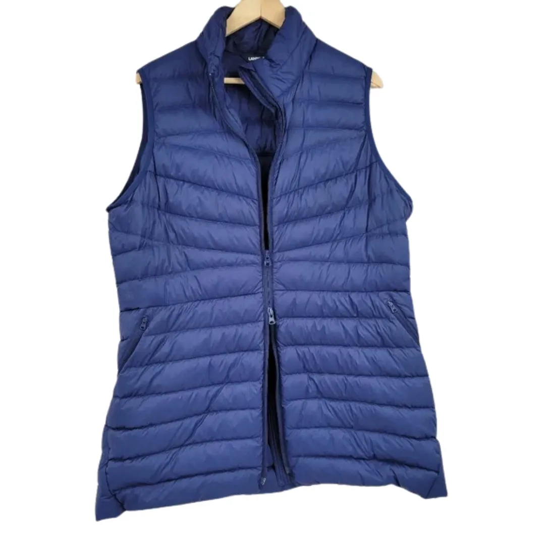 Lands' End Women's Sleeveless Puffer Vest