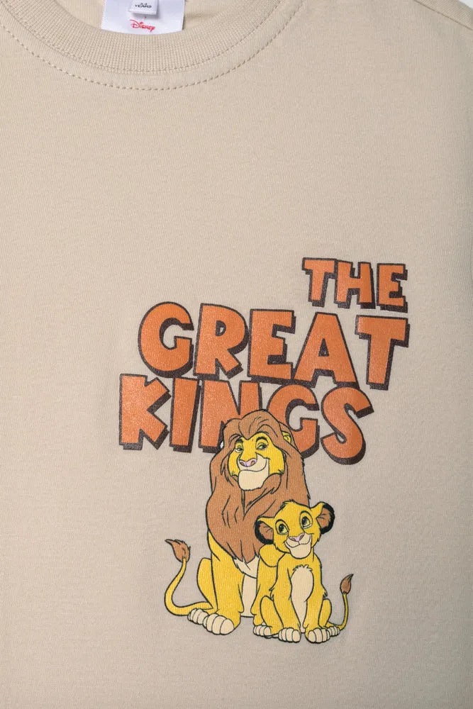 Lion King T-Shirt Natural