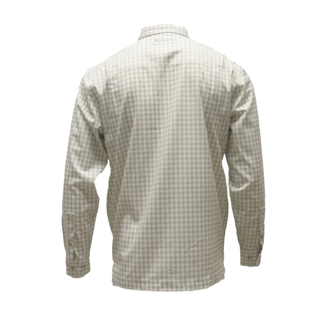 Long Sleeve Patterned Lifestyle Button Down w/ REPEL-X