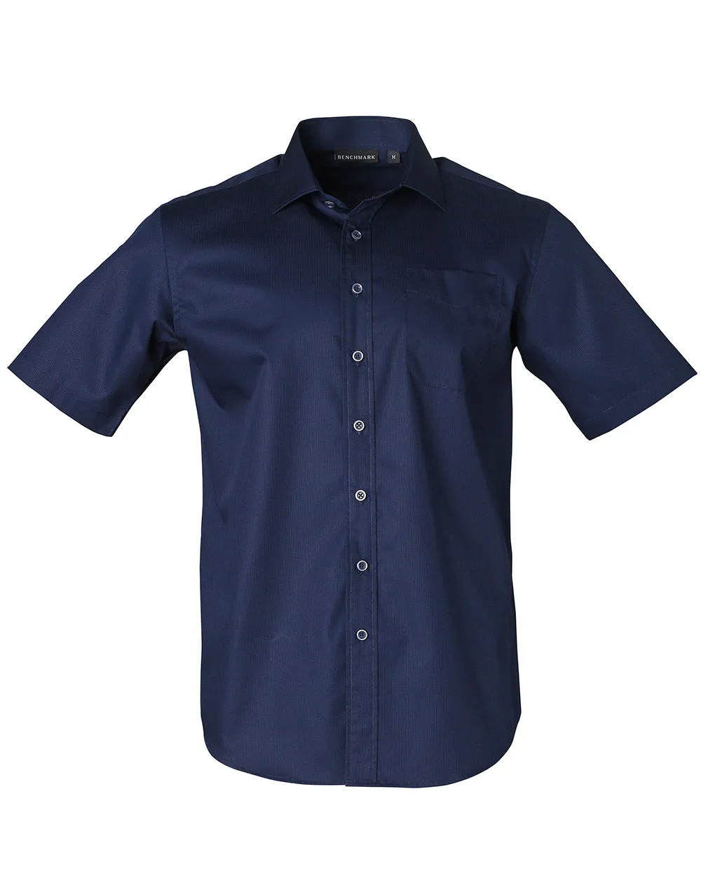 M7110S Barkley Mens Taped Seam Short Sleeve Shirt