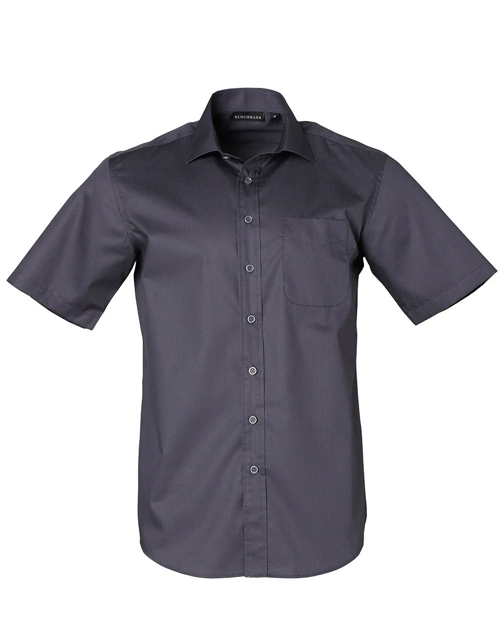 M7110S Barkley Mens Taped Seam Short Sleeve Shirt