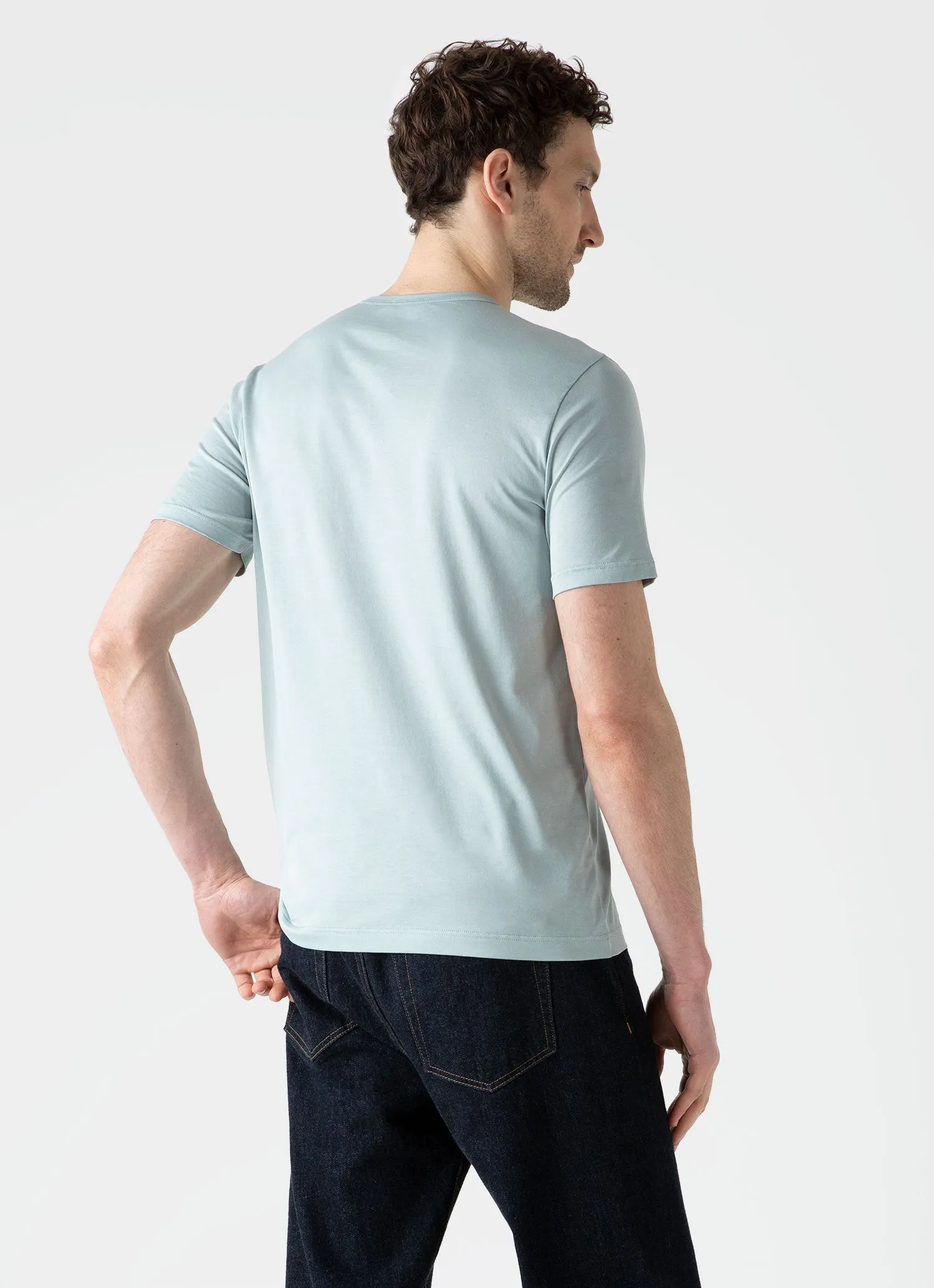 Men's Classic T-shirt in Blue Sage