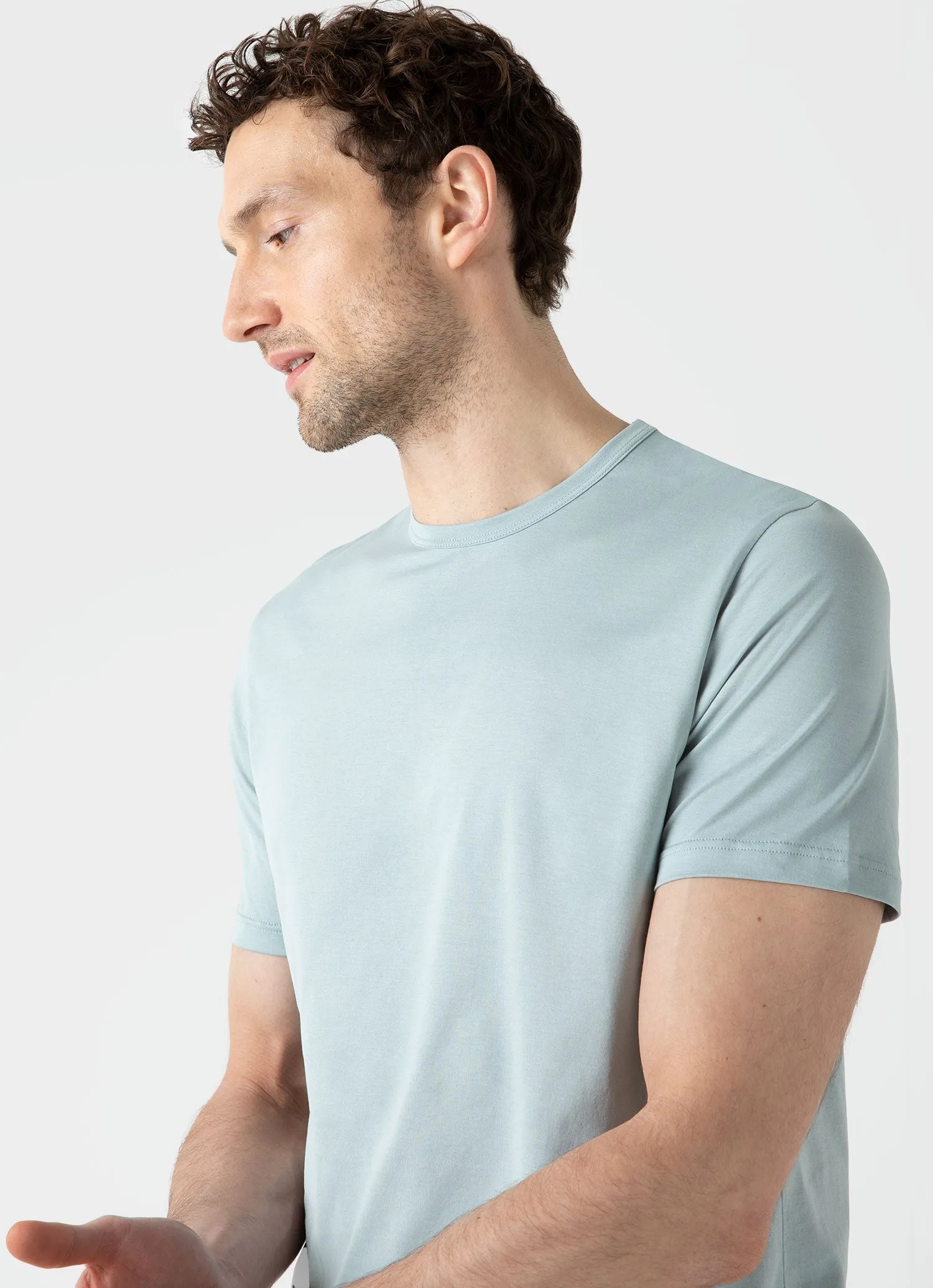 Men's Classic T-shirt in Blue Sage