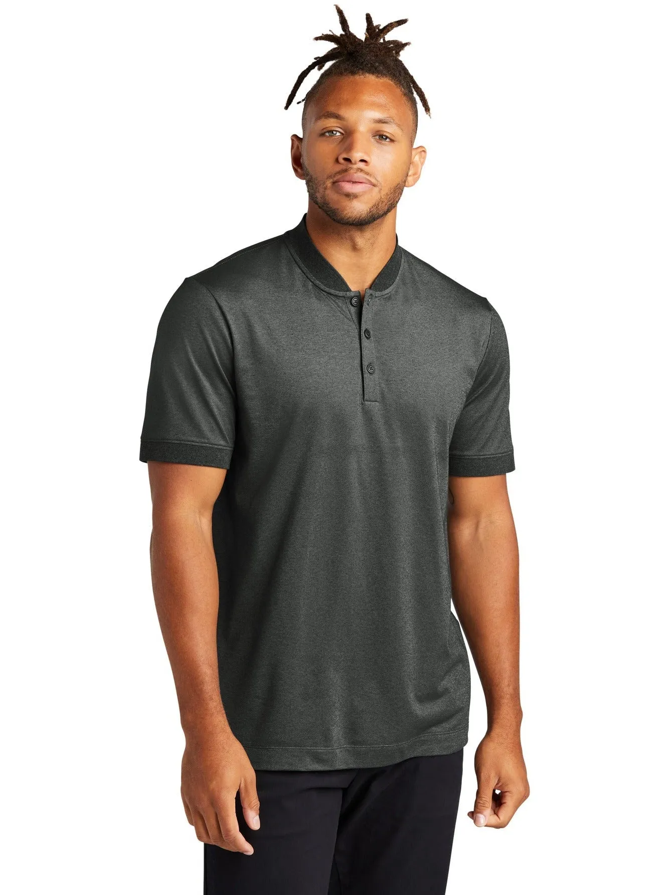 Mercer Mettle Stretch Pique Henley