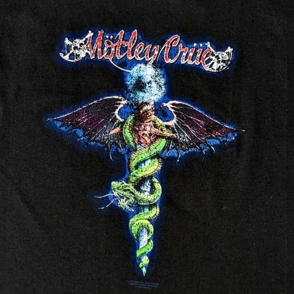 Motley Crue Kids T-Shirt - Motley Crue Blue Dragon