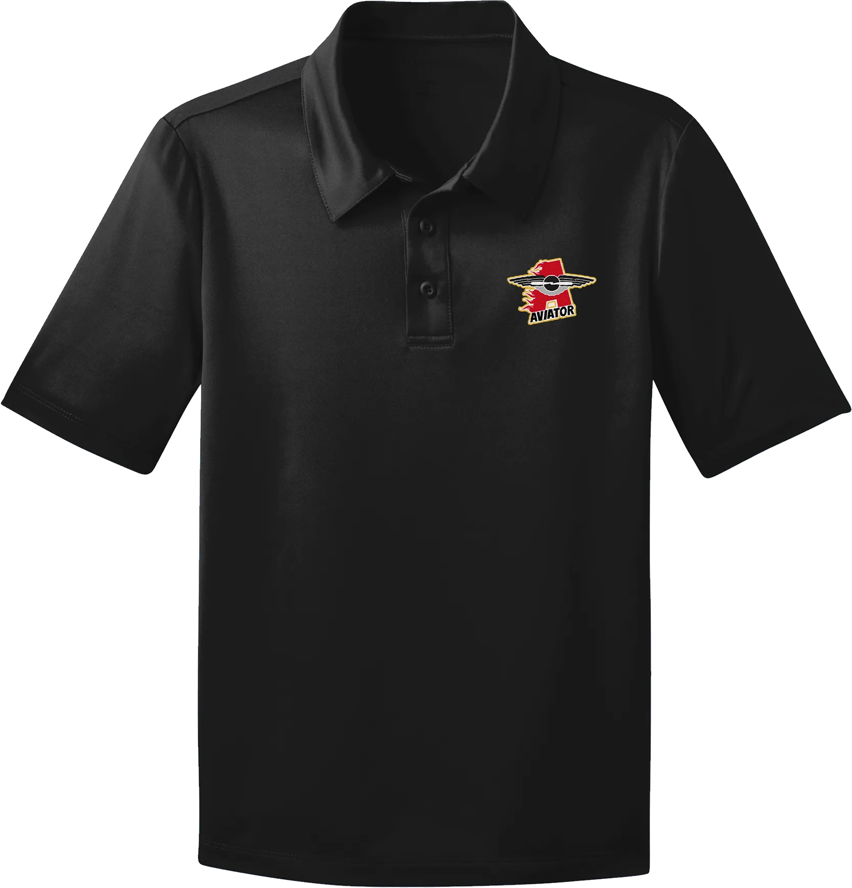 NY Aviators Youth Silk Touch Performance Polo