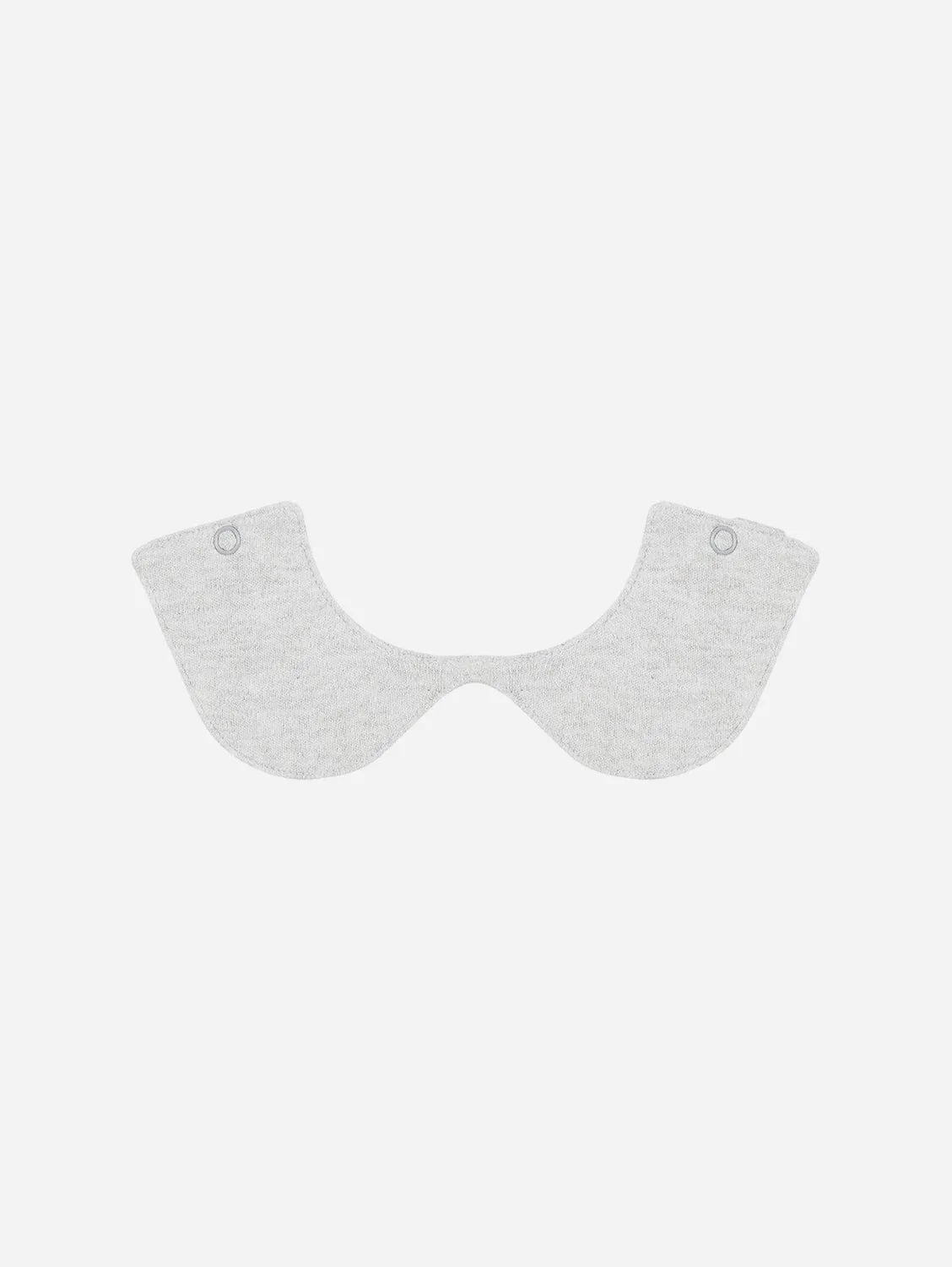 Organic Cotton Peter Pan Collar | Grey