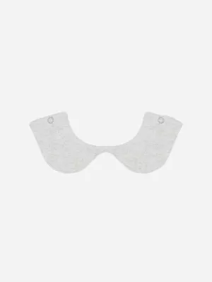 Organic Cotton Peter Pan Collar | Grey