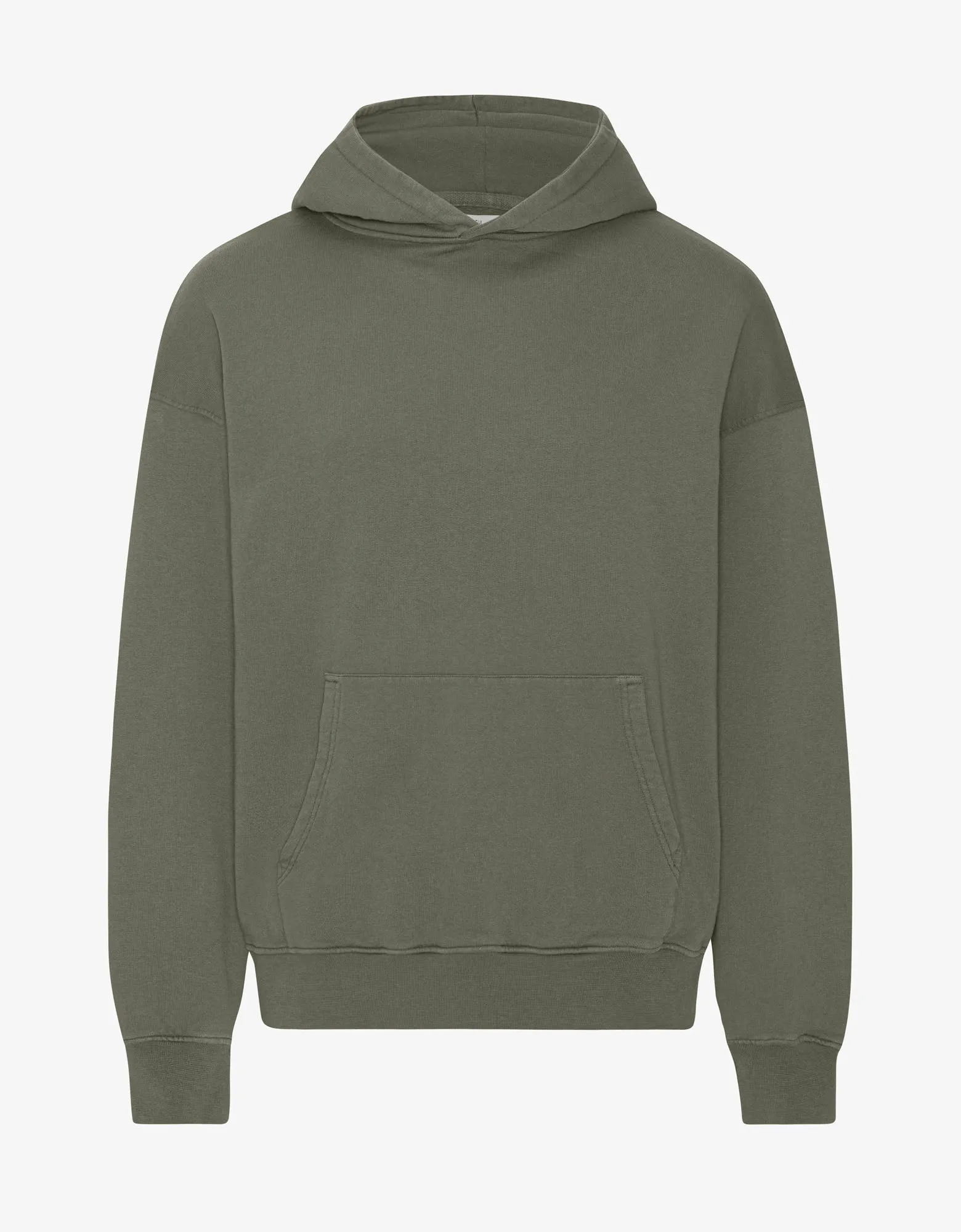 Organic Oversized Hood - Dusty Olive