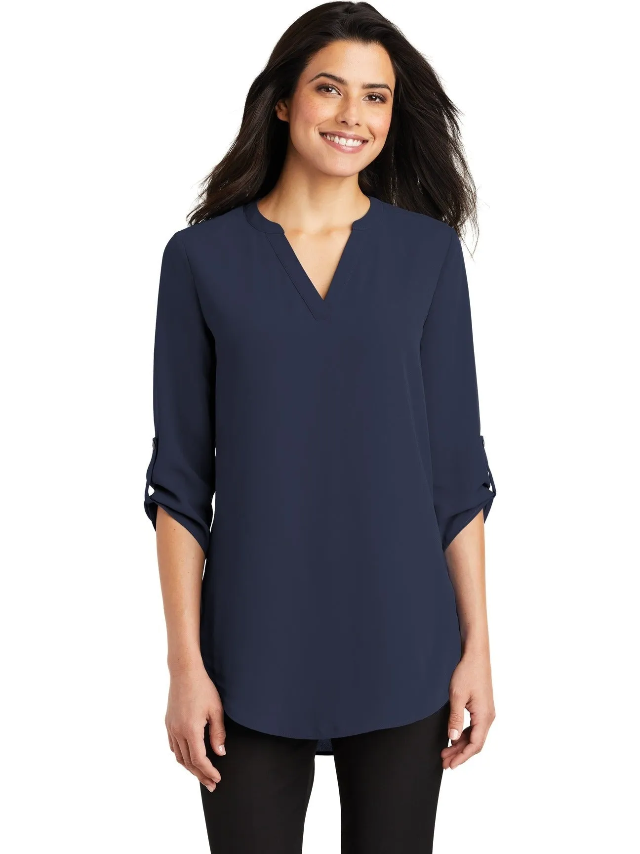 Port Authority Ladies 3/4-Sleeve Tunic Blouse