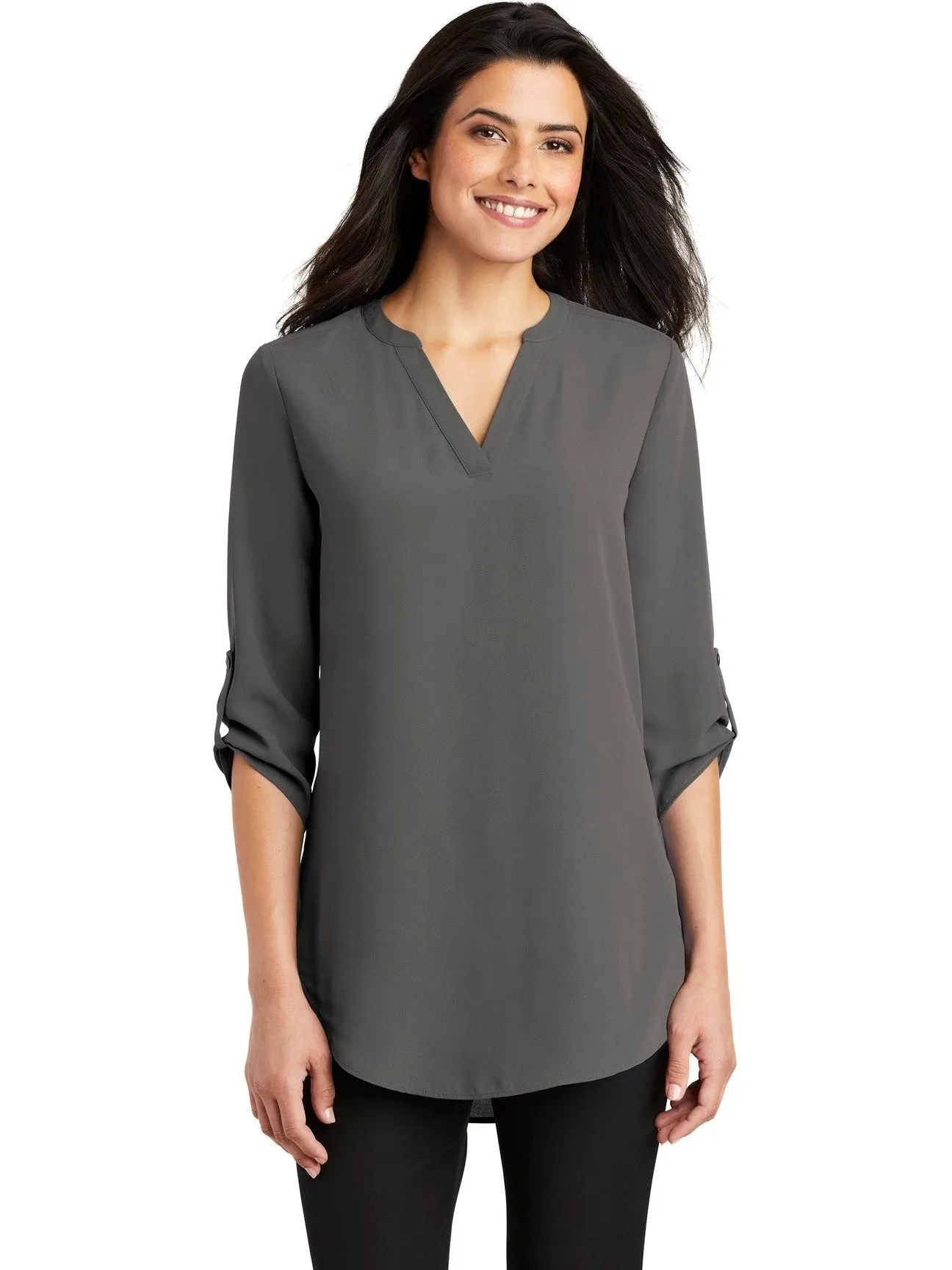 Port Authority Ladies 3/4-Sleeve Tunic Blouse