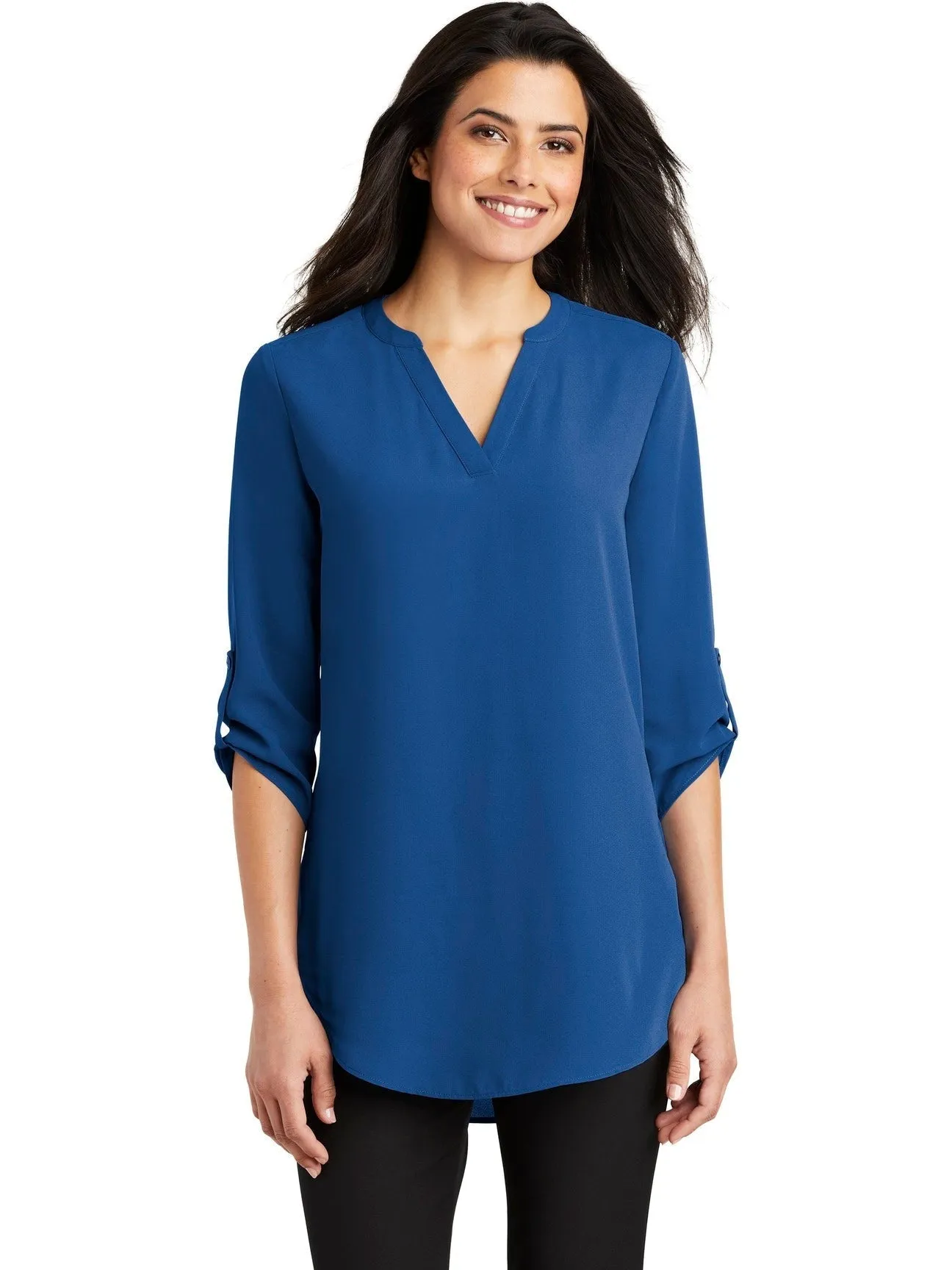 Port Authority Ladies 3/4-Sleeve Tunic Blouse