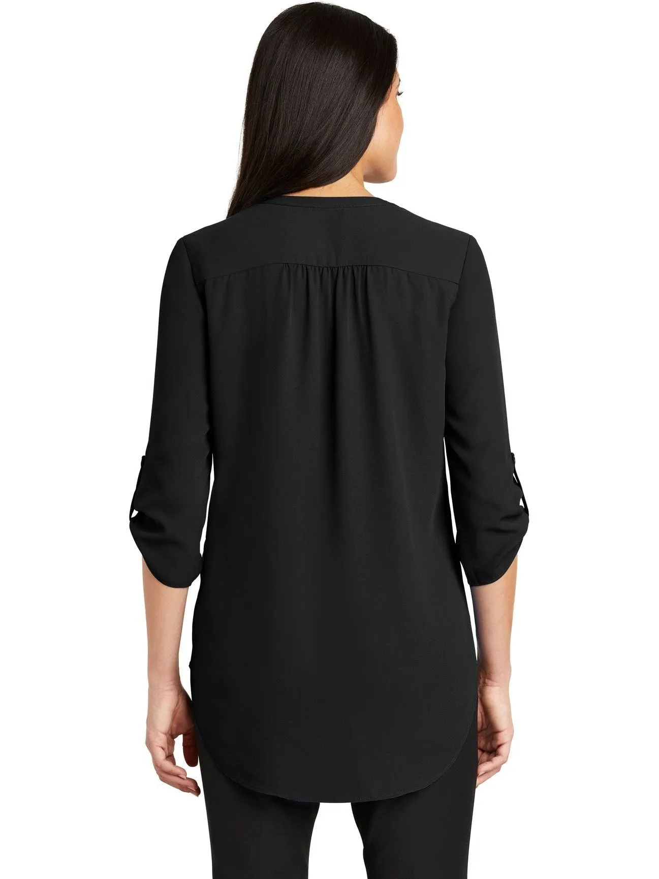 Port Authority Ladies 3/4-Sleeve Tunic Blouse