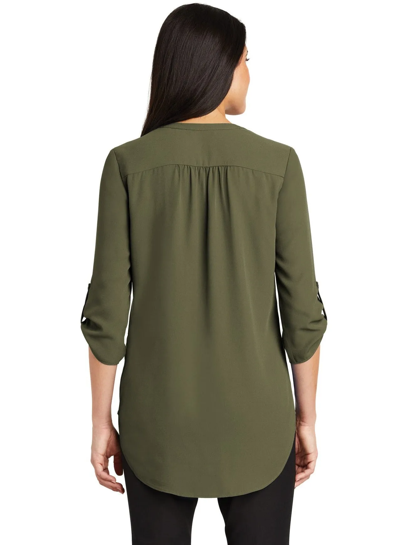 Port Authority Ladies 3/4-Sleeve Tunic Blouse