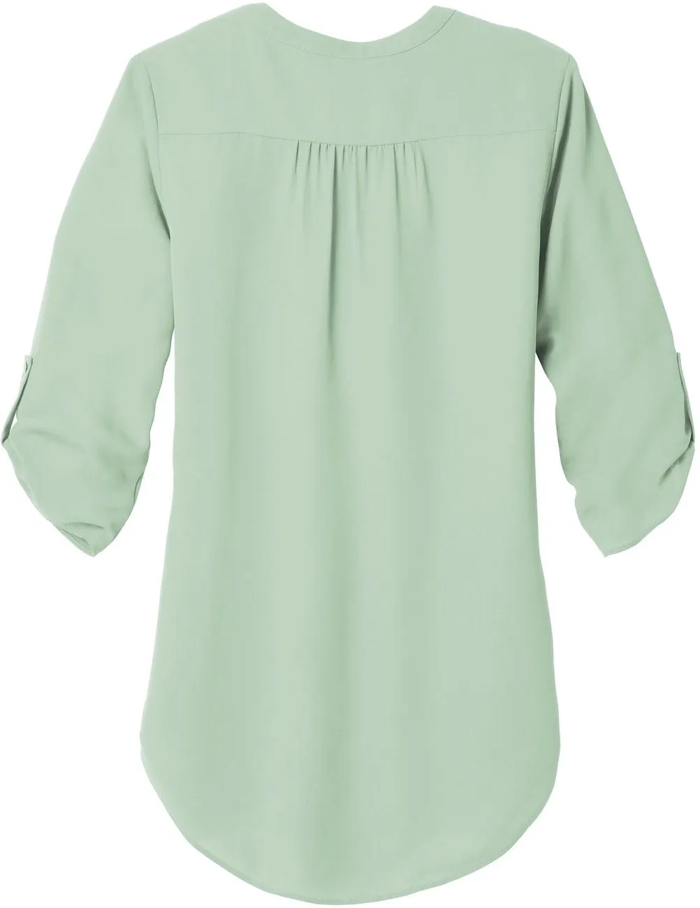 Port Authority Ladies 3/4-Sleeve Tunic Blouse