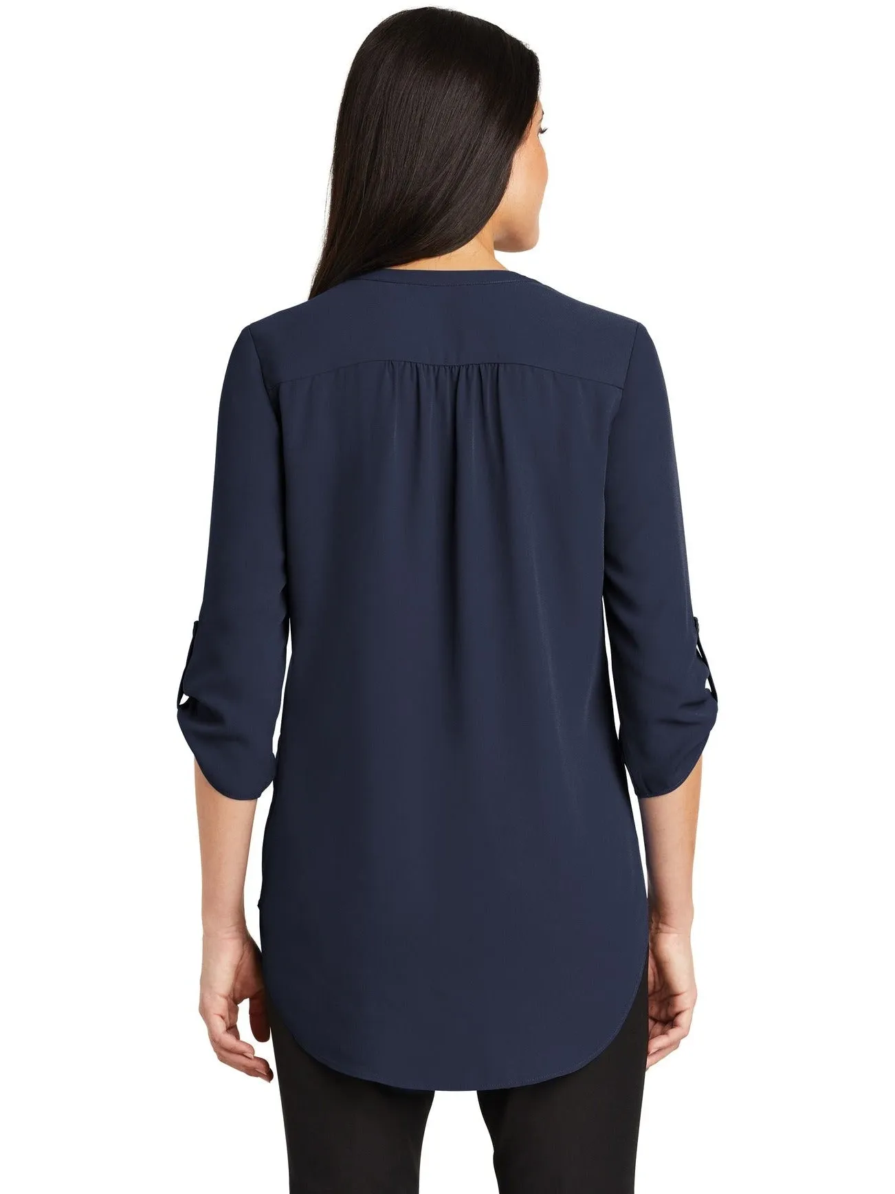 Port Authority Ladies 3/4-Sleeve Tunic Blouse