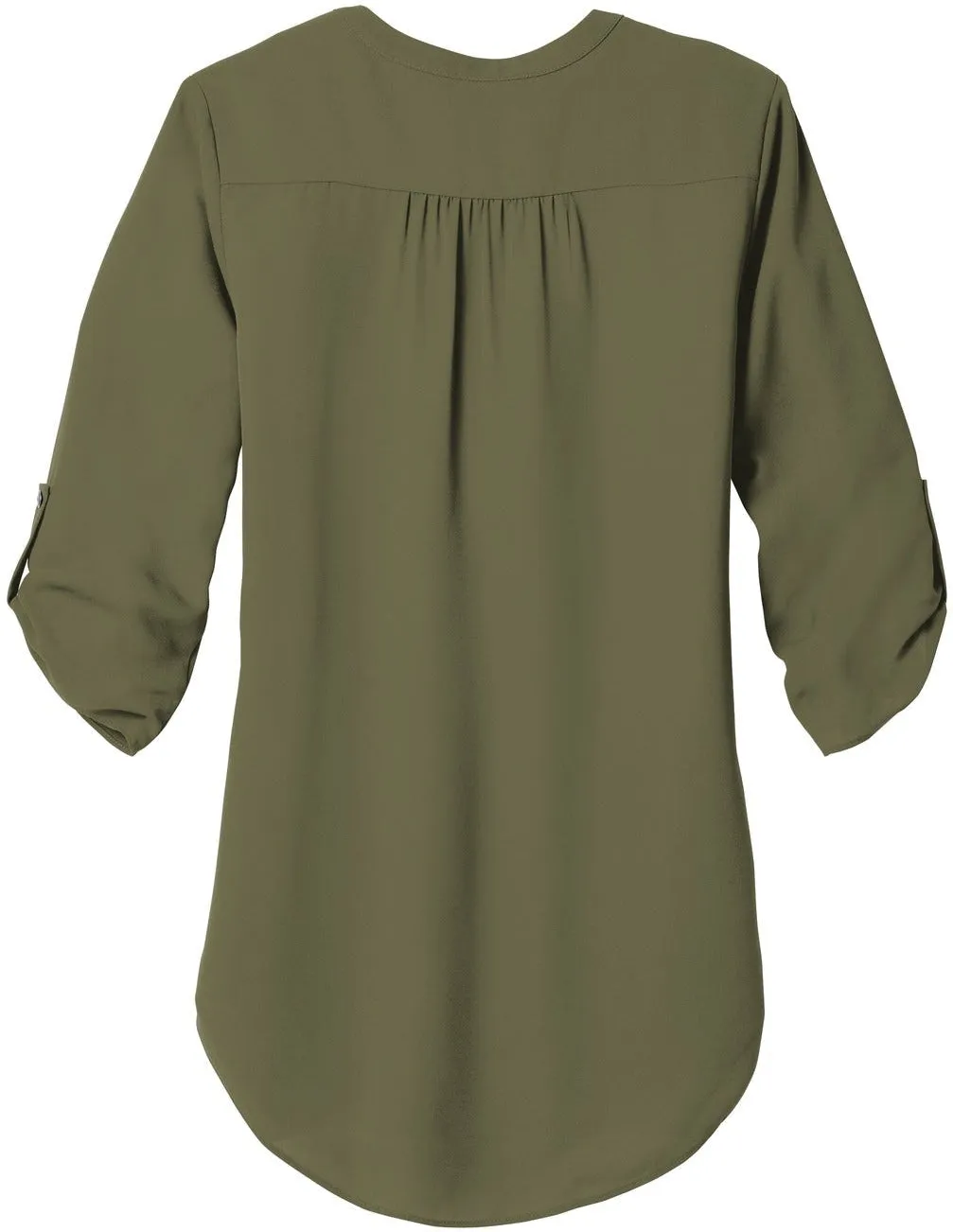 Port Authority Ladies 3/4-Sleeve Tunic Blouse