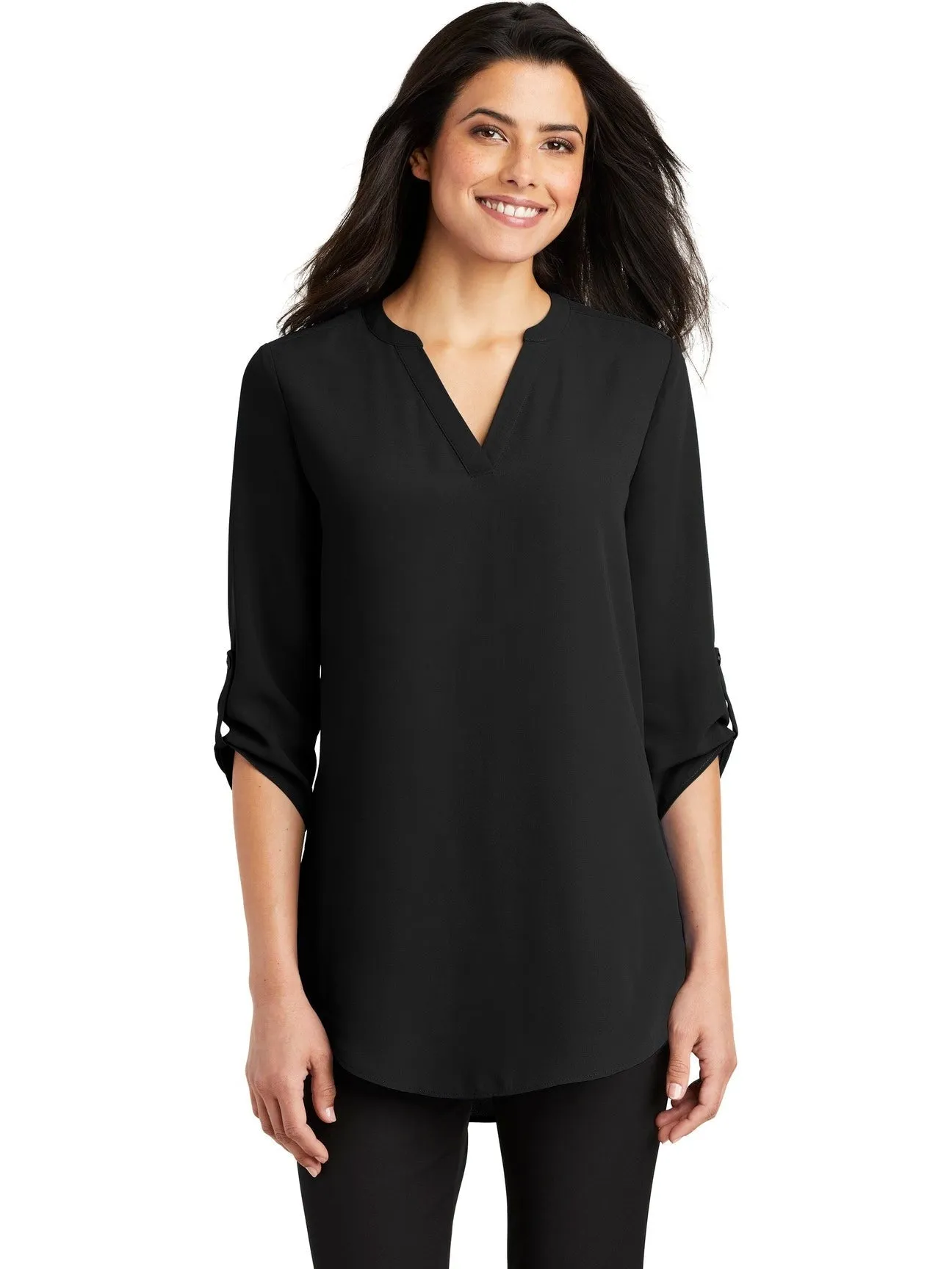 Port Authority Ladies 3/4-Sleeve Tunic Blouse