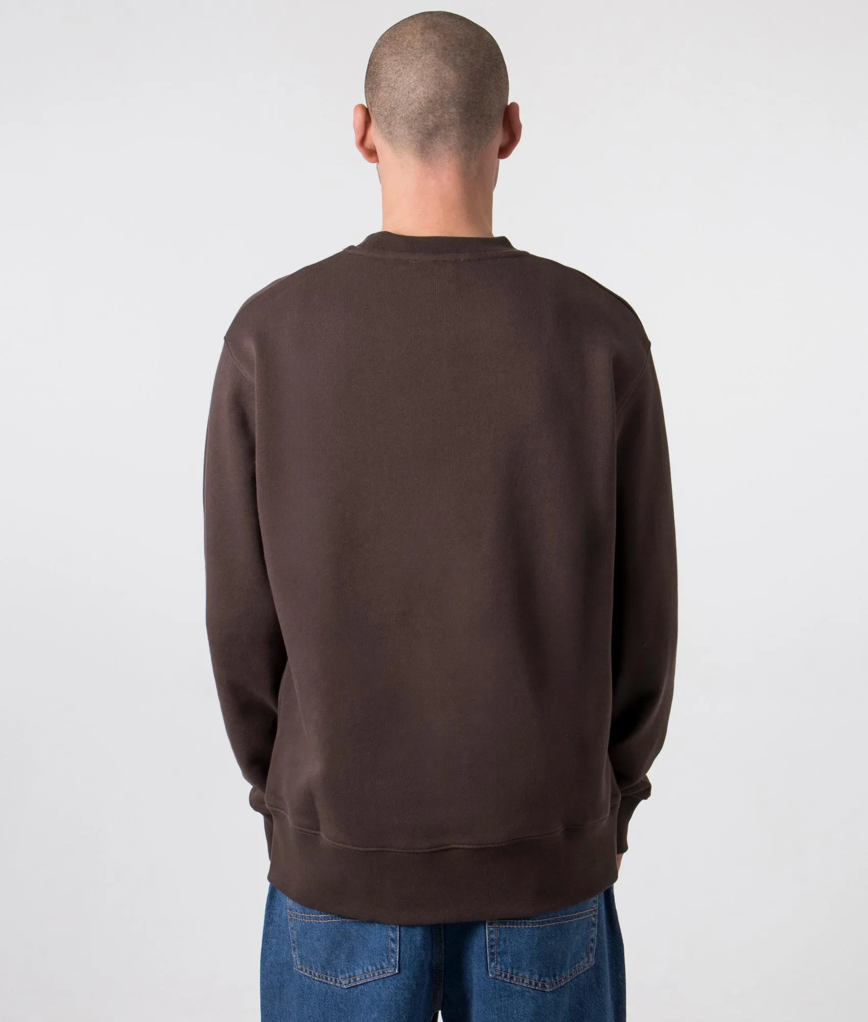 Relaxed Fit Arne Organic Logo Sweatshirt