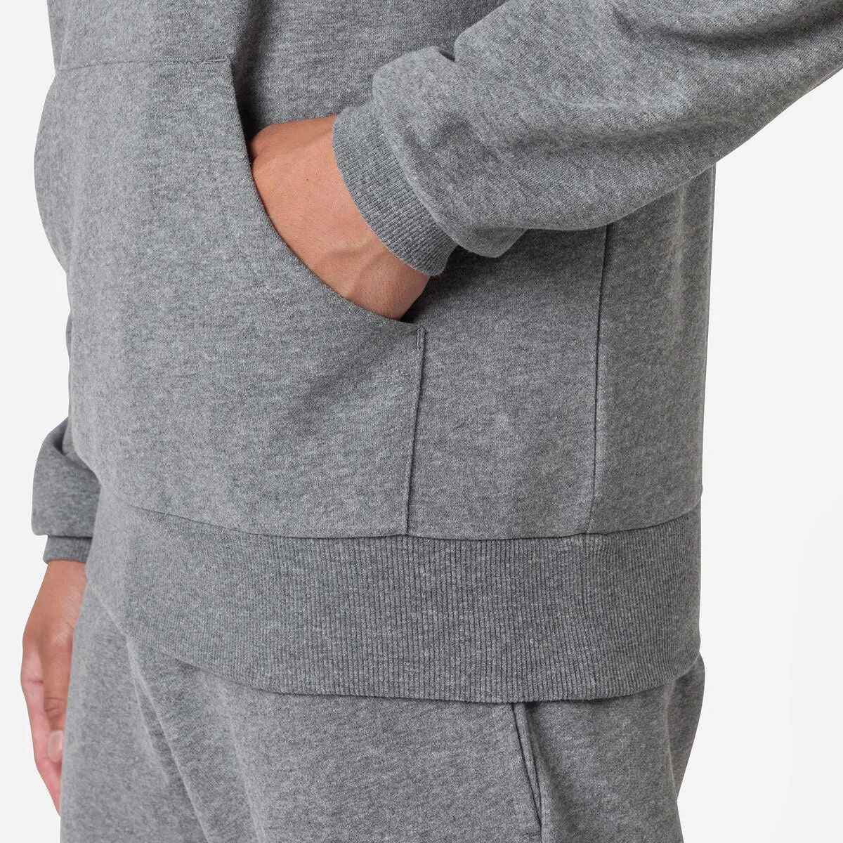 Rossignol | Hooded Cotton Sweatshirt | Men's | Heather Grey