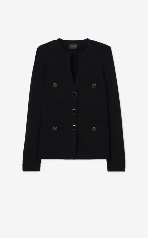 Santiago Knit Button Jacket