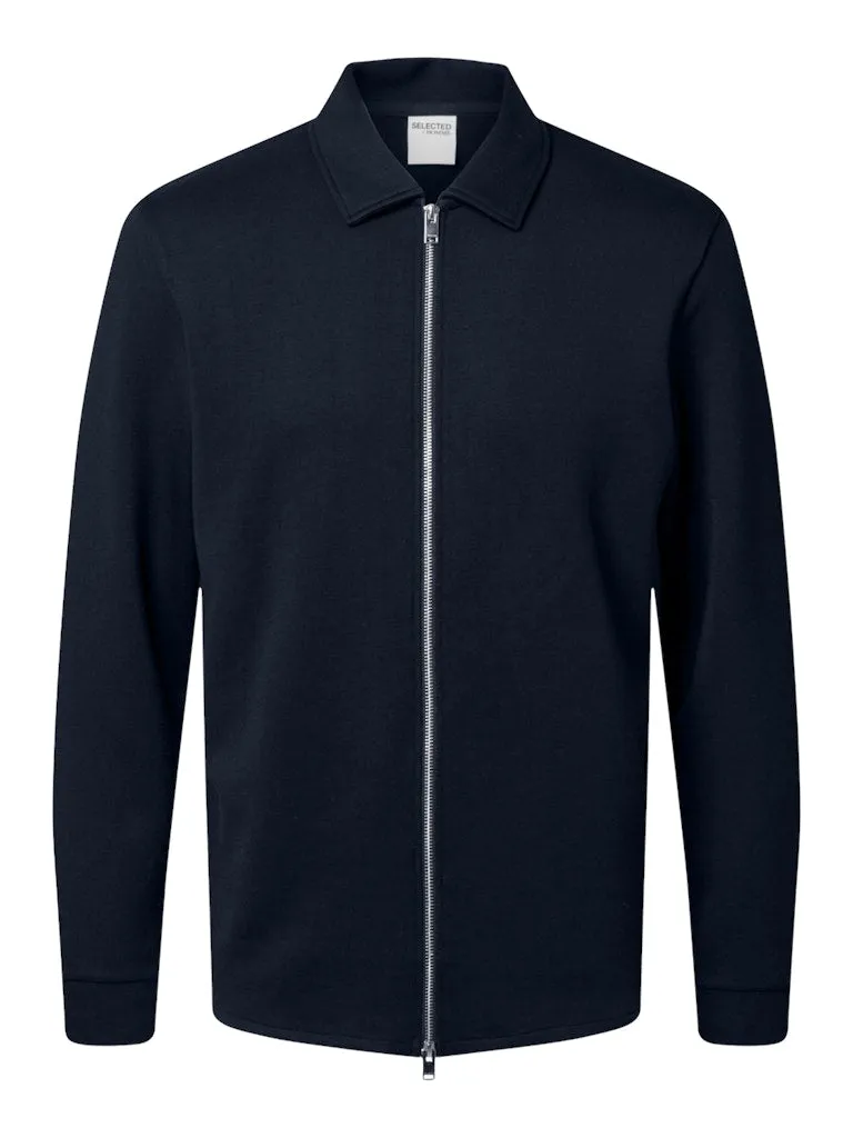 Selected Homme Emanuel - Full zip sweat cardigan