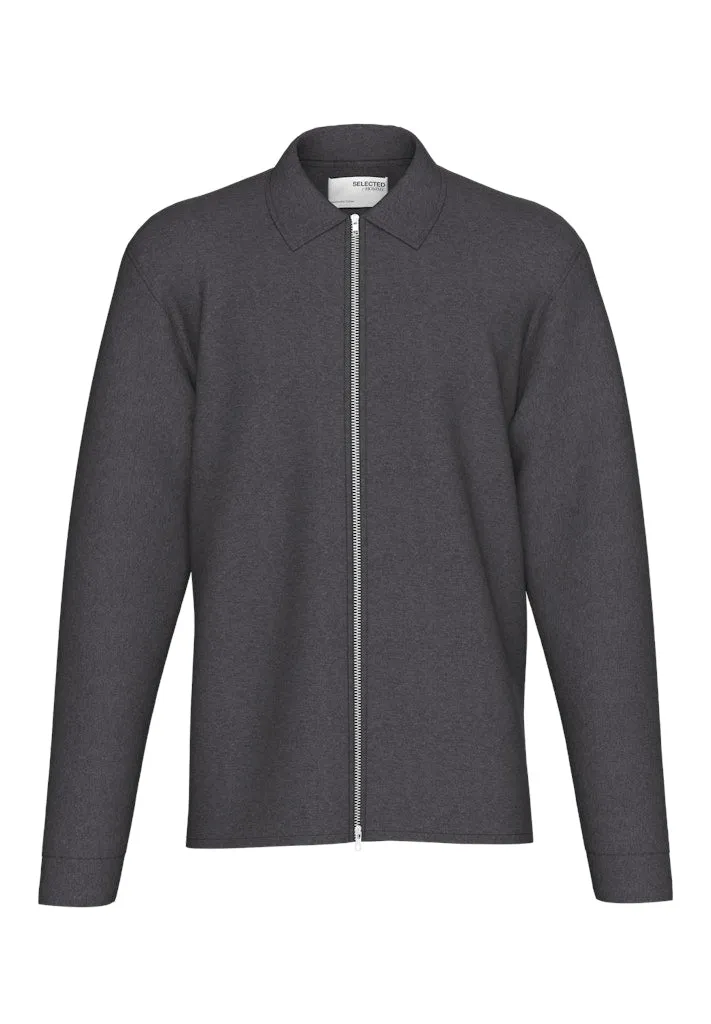 Selected Homme Emanuel - Full zip sweat cardigan