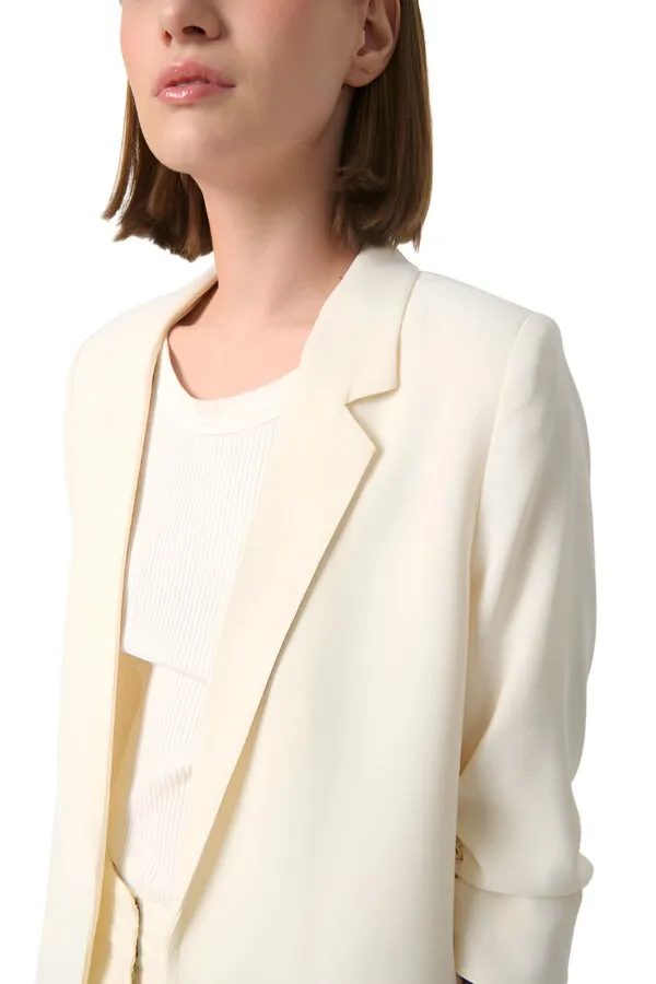 Soaked Womens Shirley Blazer Whisper White