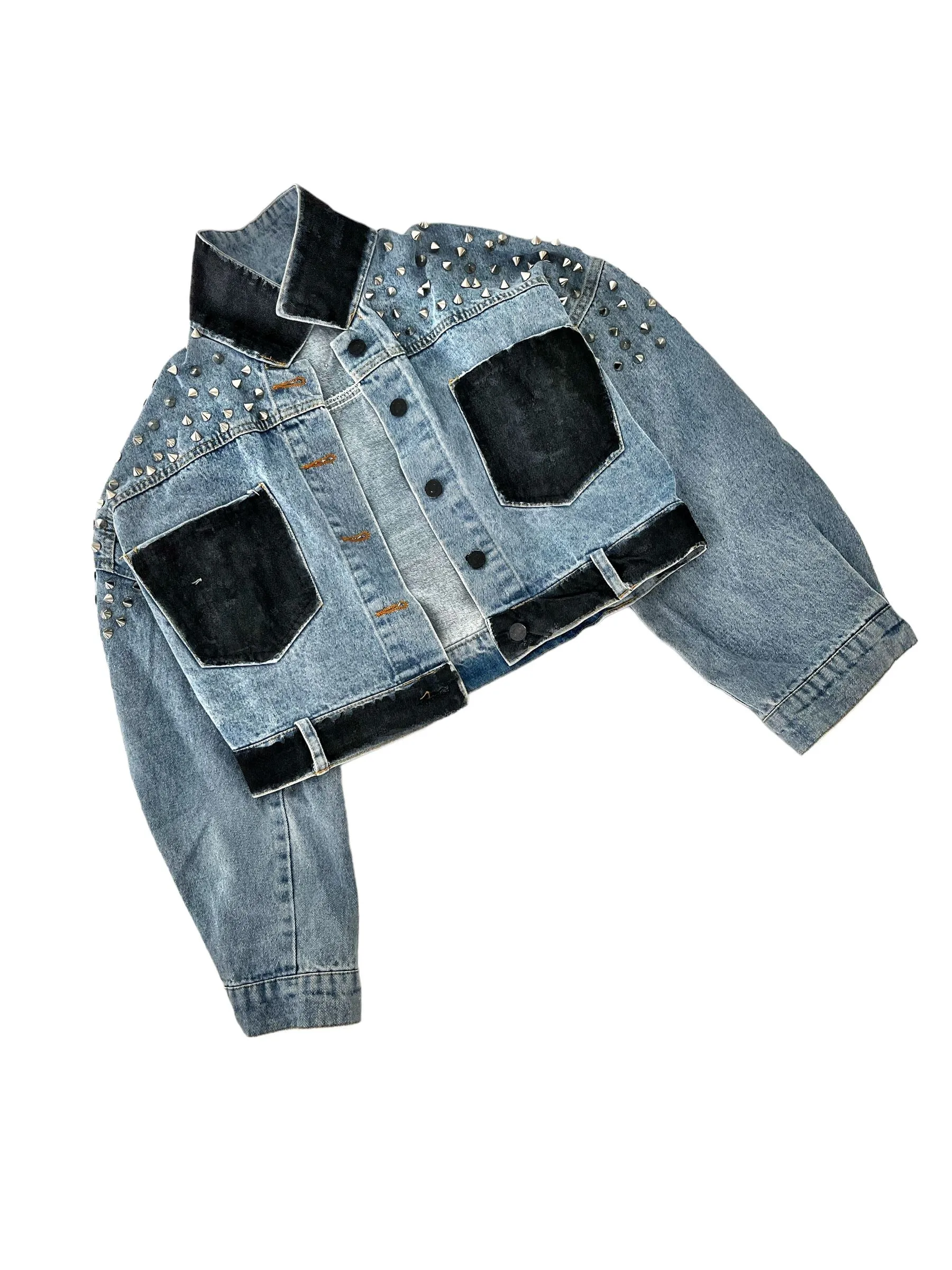 'Spiked and Beyond' Denim Jacket