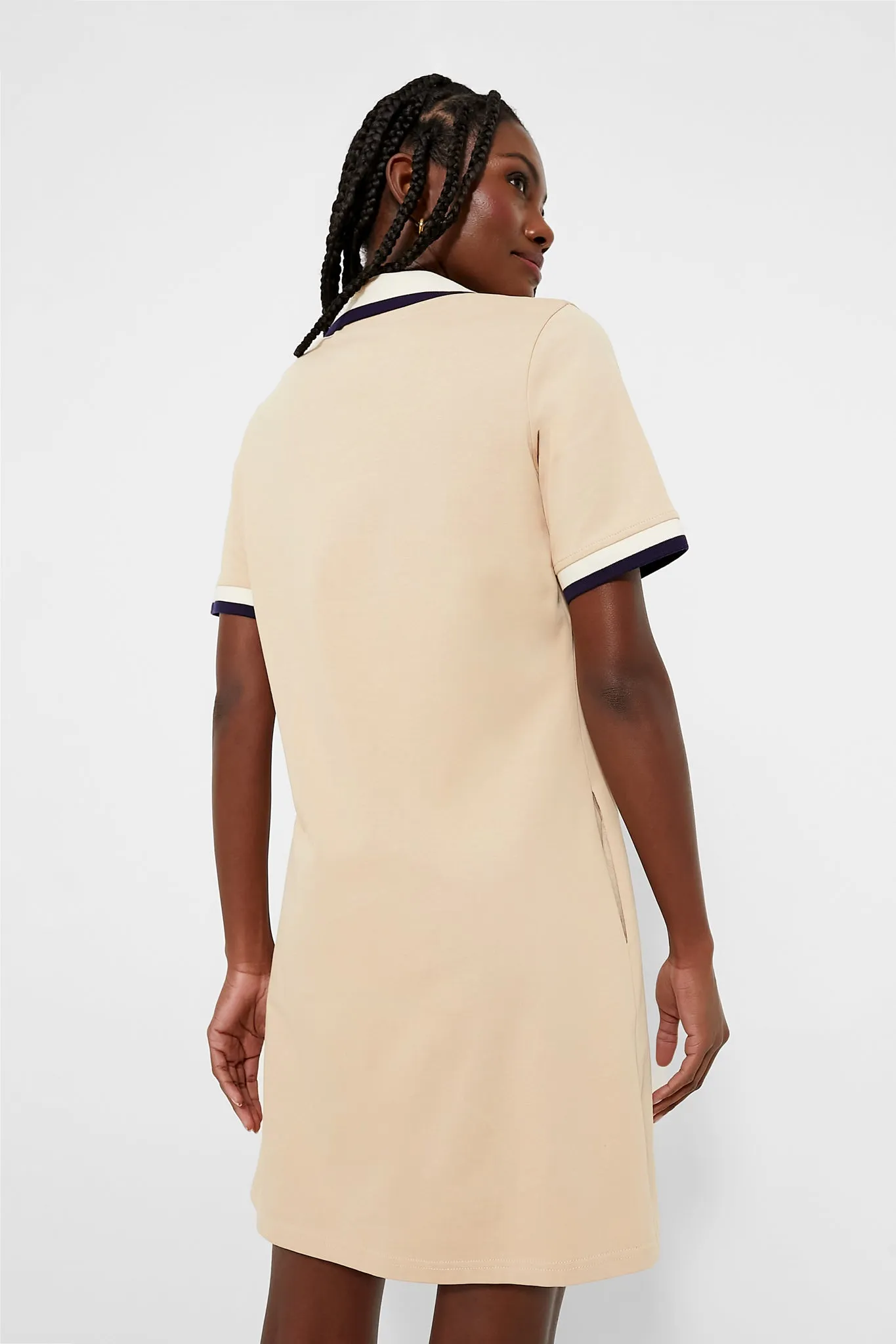 Tan Hutton Polo Dress