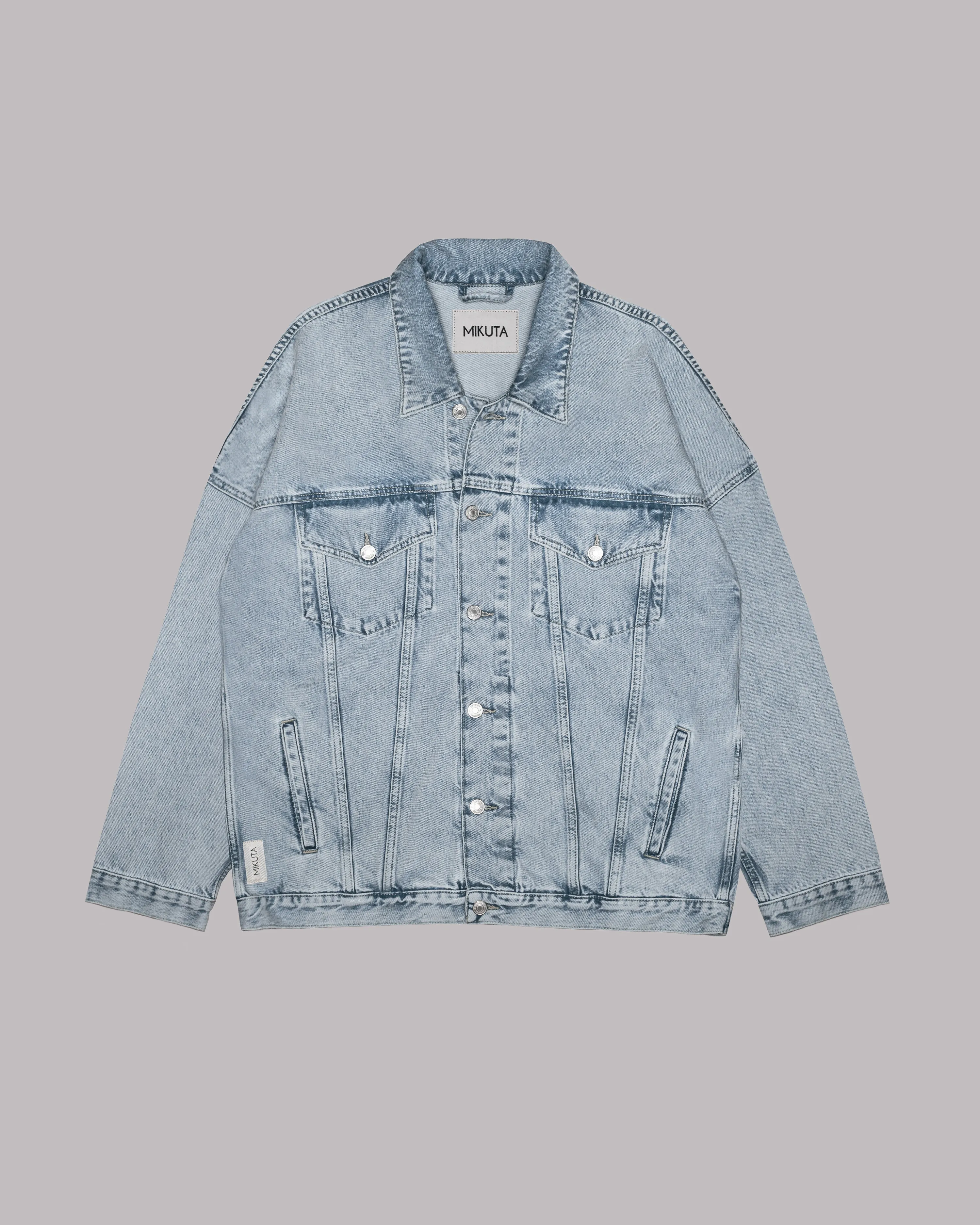 The Blue Oversized Denim Jacket