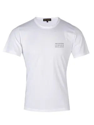 The Cotton | Made In England Pure Supima White T-Shirt