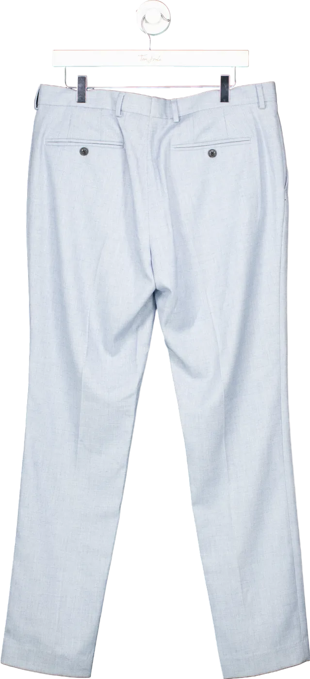 Topman Light Blue Buckinghamshire Trouser UK 34R