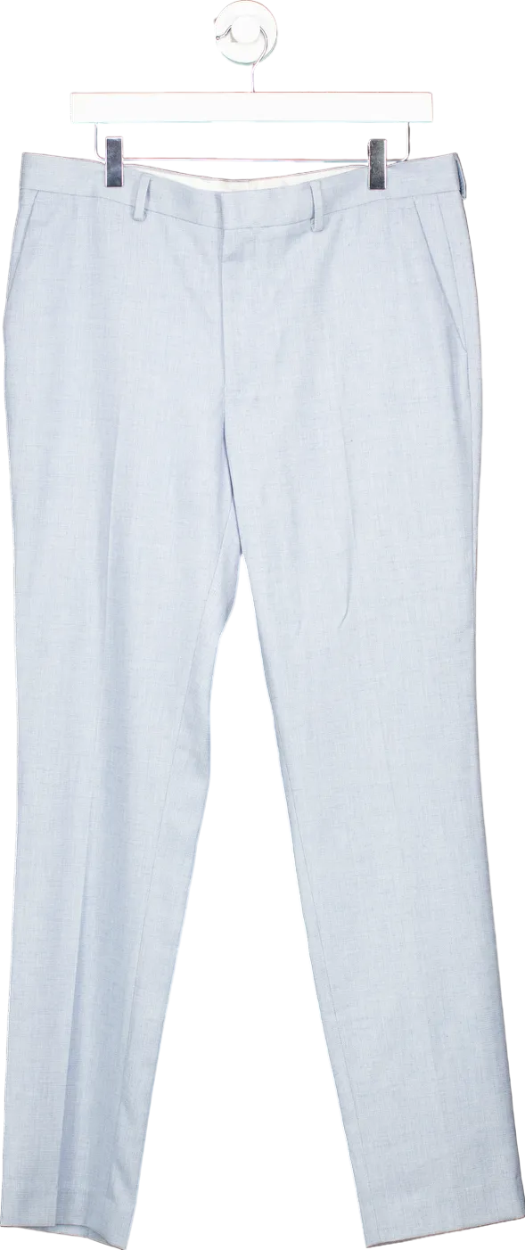 Topman Light Blue Buckinghamshire Trouser UK 34R