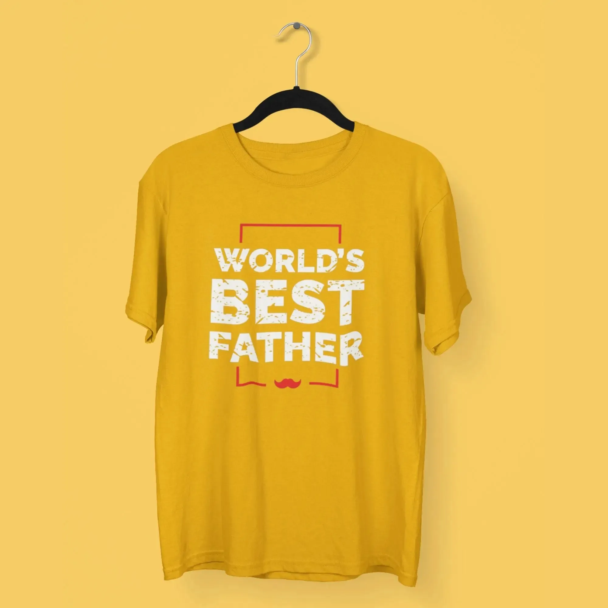 World's Best Father Round Neck Half Sleeve Classic T-Shirt